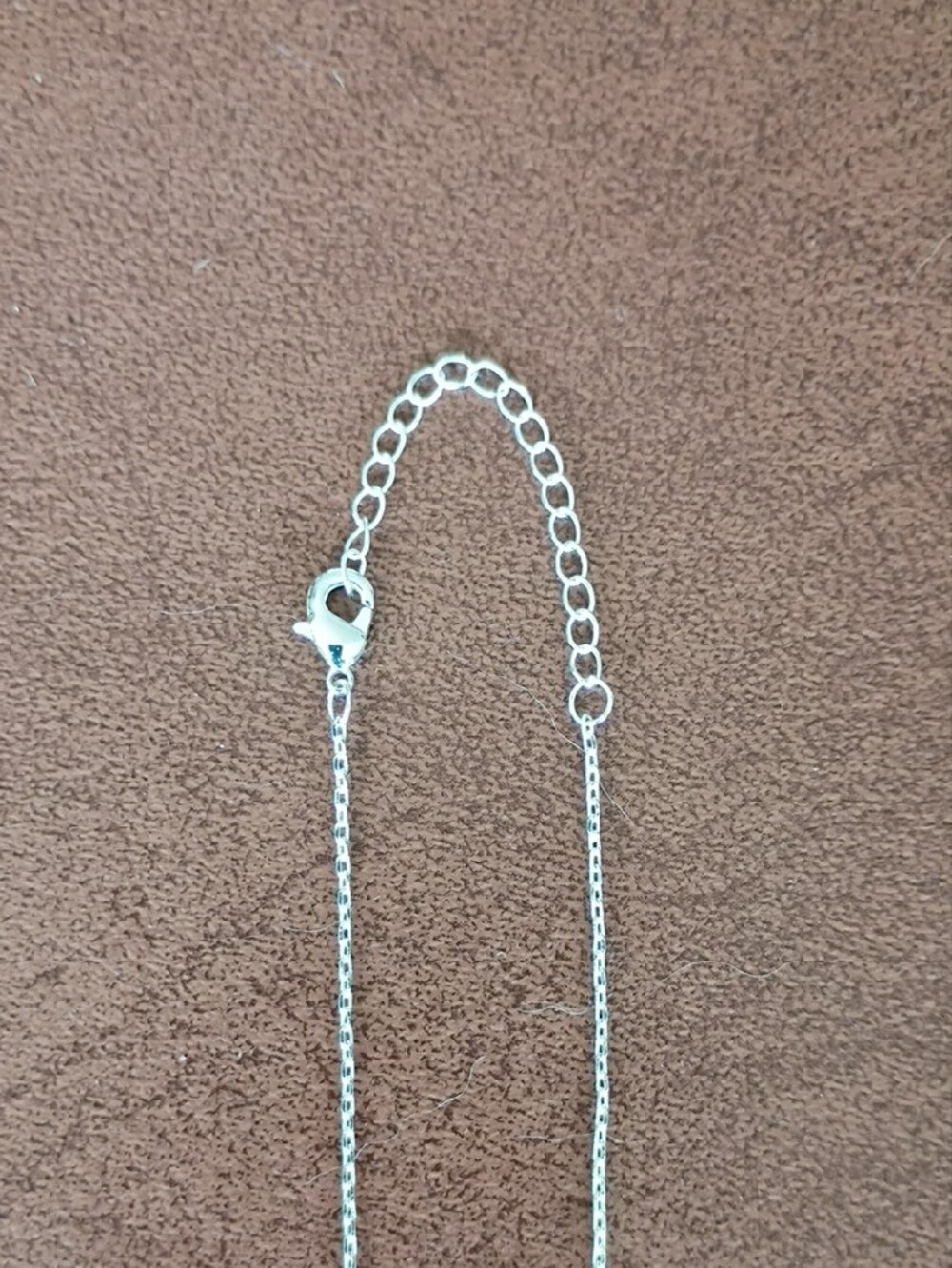 Silver Heart Pendant Necklace - Picture 3 of 4